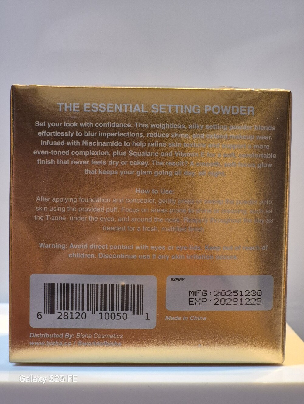 Bisha The Essential Setting Powder: Tokyo Translucent, .71oz (FS), Sealed, NIB - Picture 3 of 4